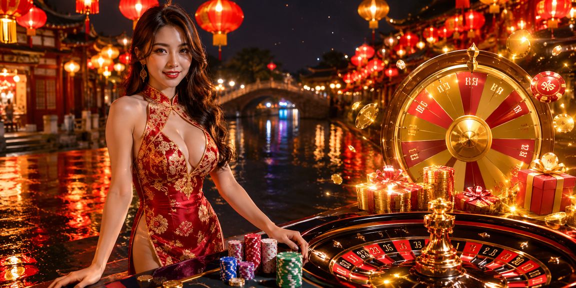 Bàn Roulette tại chợ đêm Huế – trải nghiệm casino sôi động miền Trung