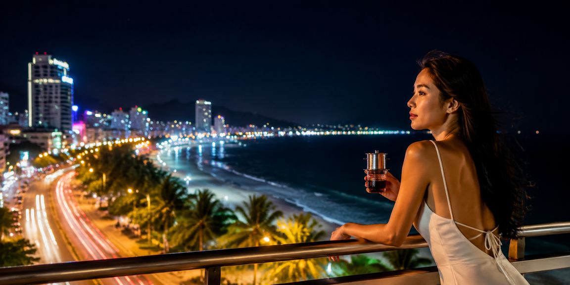 Người hâm mộ bóng đá theo dõi kèo cược tại quán cà phê ven biển Nha Trang
